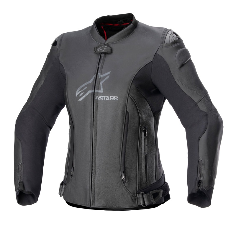 Alpinestars GP Plus V4 Leather Ladies Jacket – Black/Black
