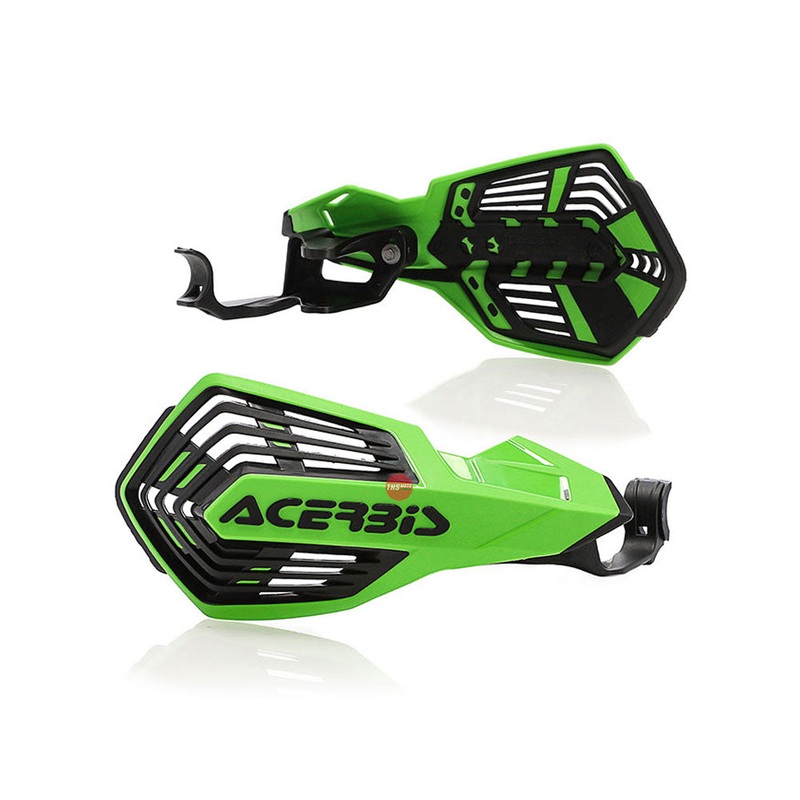 Acerbis K-Future Handguards Green/Black