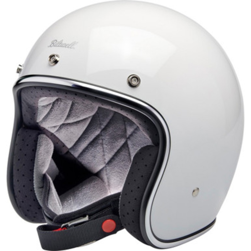 BILTWELL Bonanza Helmet|gloss storm gray|metallic cherry red|metallic catalina green|gloss black|matte black|XS|S|M|L|XL|2XL