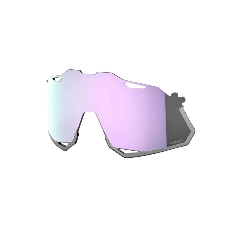 100% Hypercraft XS Replacement Polycarbonate Lens HiPER Lavender Mirror