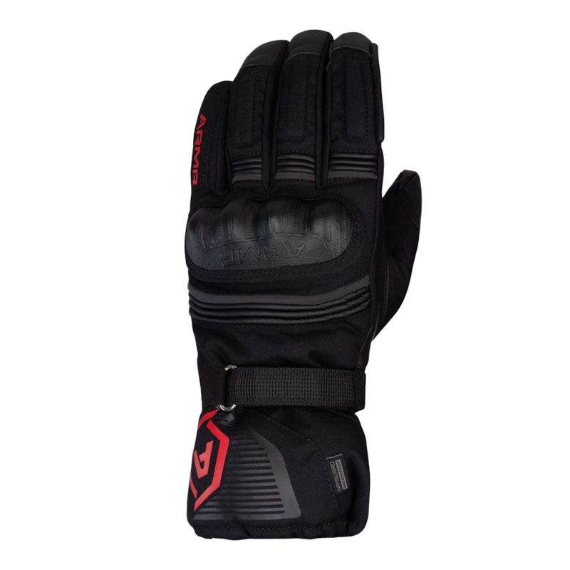 ARMR Kumaji 3.0 Waterproof Gloves – Black/Red