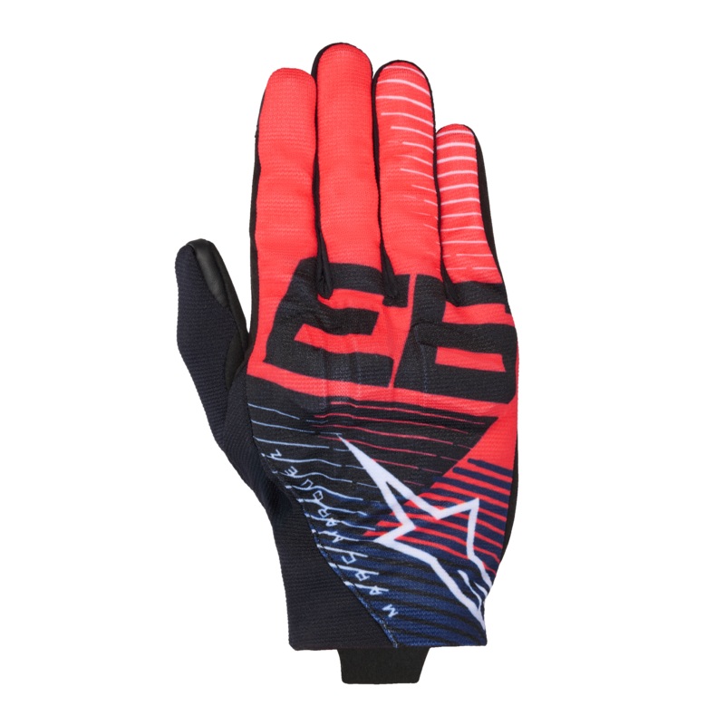 MM93 Reef V2 Gloves|S|M|L|XL|2XL|3XL|Black/Red Fluo/Blue Navy/White