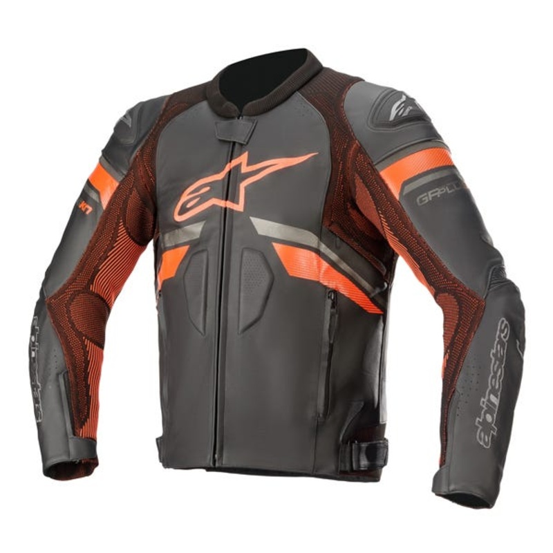 Alpinestars GP Plus R V3 Rideknit Leather Jacket – Black/Red