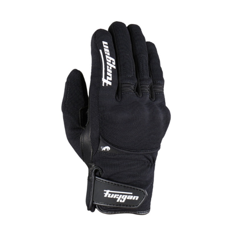 Furygan Jet D3O All Seasons Gloves – Black/White | Infinity Motorcycles