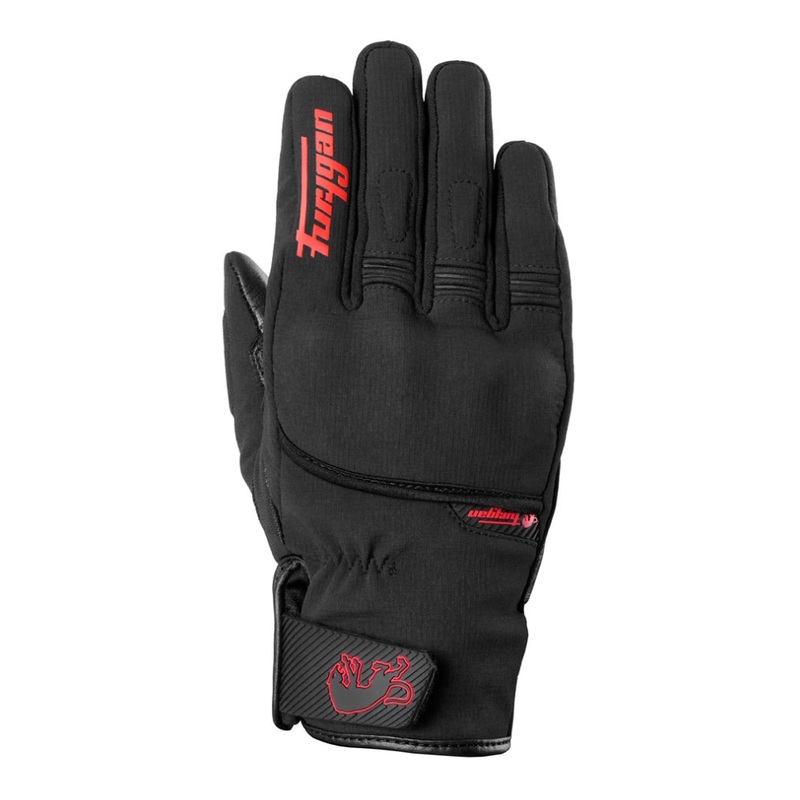 Furygan Jet Evo All Seasons D3O Gloves – Black/Red