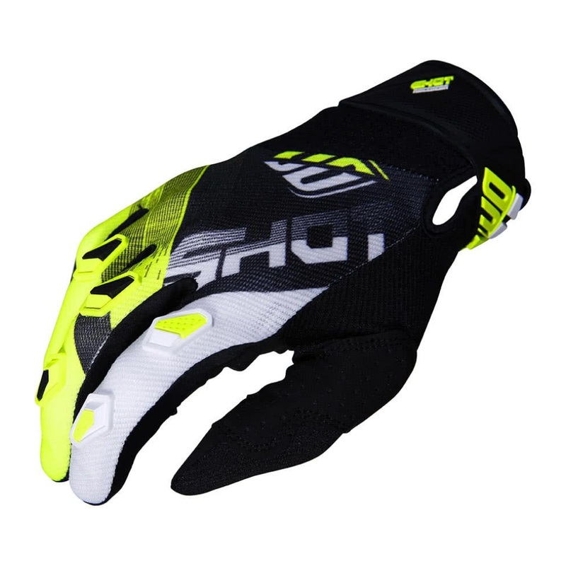 Shot Devo Ultimate Kids MX Gloves – Black/Yellow