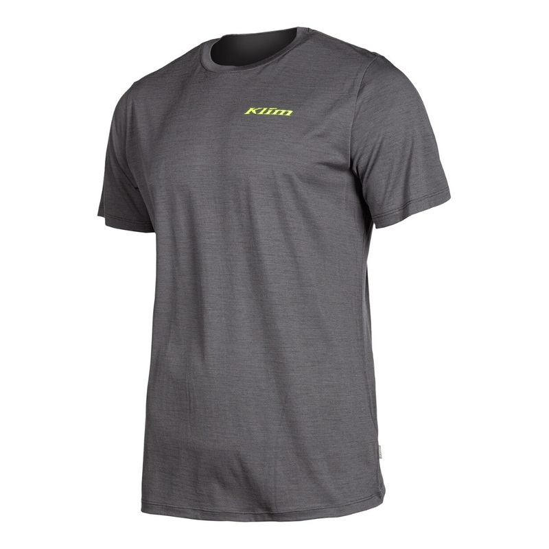 Klim Teton Merino Wool Short Sleeved Shirt – Asphalt