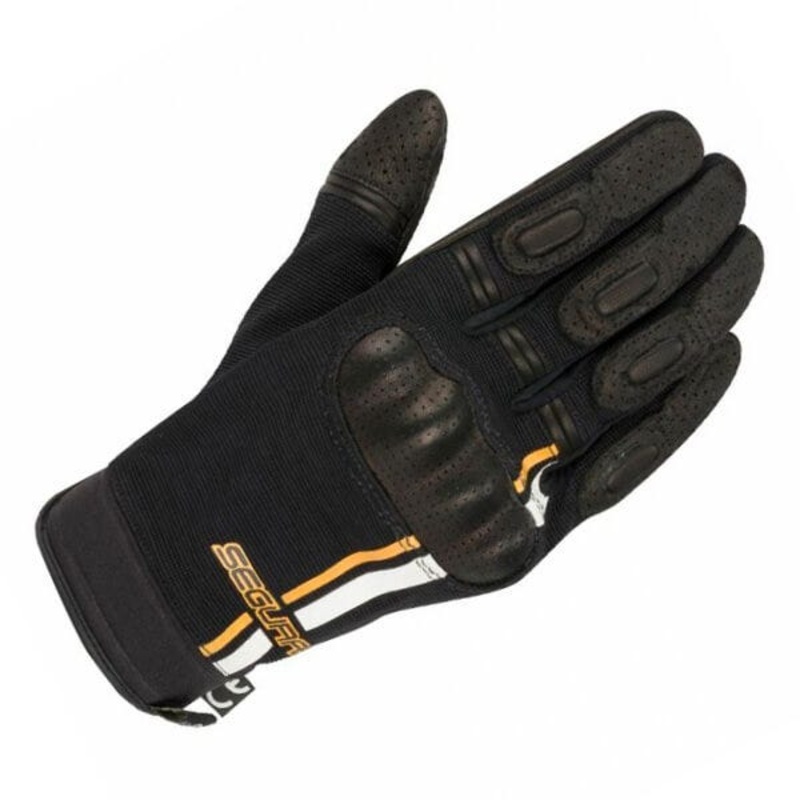 Segura Scotty CE Waterproof Leather Mens Gloves – Black