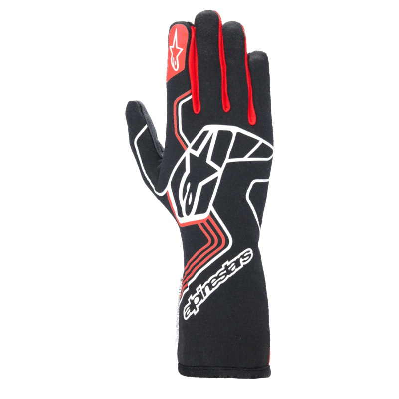 Tech-1 Race V4 Gloves|S|M|L|XL|2XL|Black/Red