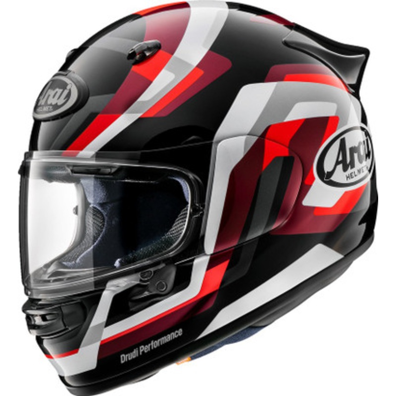 Arai Contour-X Snake Helmet – Red/Black
