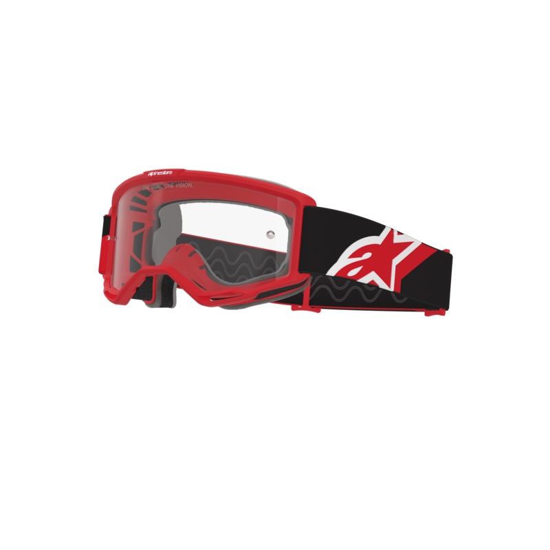 Vision Goggles OTG|Red/Black/White Clear