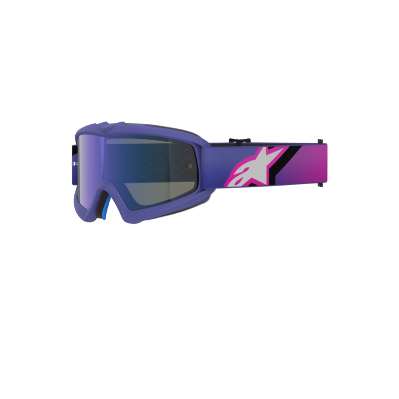 Vision Youth Corp Goggle|One Size|Purple/Fluo Pink/Mirror Blue