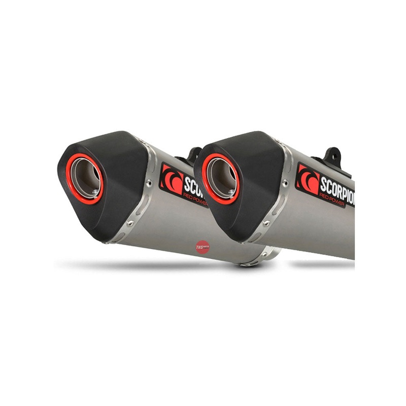 Scorpion Z1000 Serket Taper Slip-on (Pair) Titanium Sleeve 2017-2020