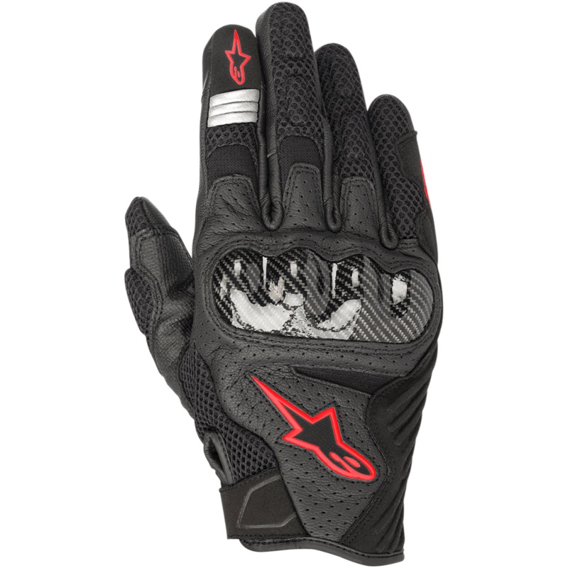 SMX-1 Air V2 Gloves|S|M|L|XL|2XL|3XL|Black/Red Fluorescent