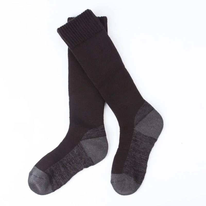 Zerofit Long Length Socks – Black