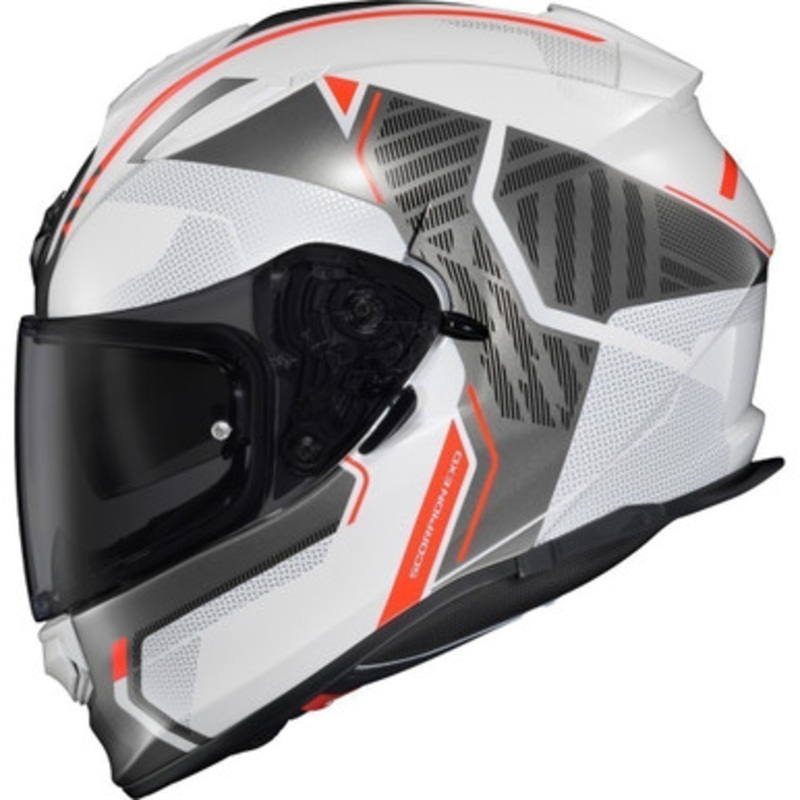SCORPION EXO Ryzer Switch Helmet – White/Gray