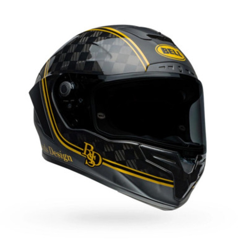 Bell Race Star DLX Flex RSD Player Helmet – Black/Gold
