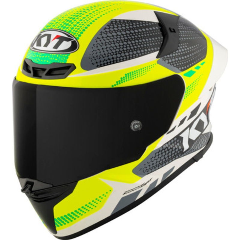 KYT TT-Revo Gear Black Yellow Helmet