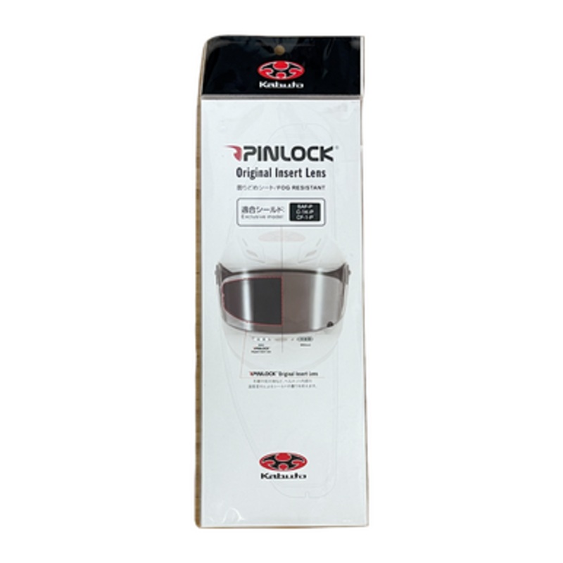 Kabuto Pinlock Original Insert Lens – SAF-P, C-1 K-P, CF-1-P – Clear