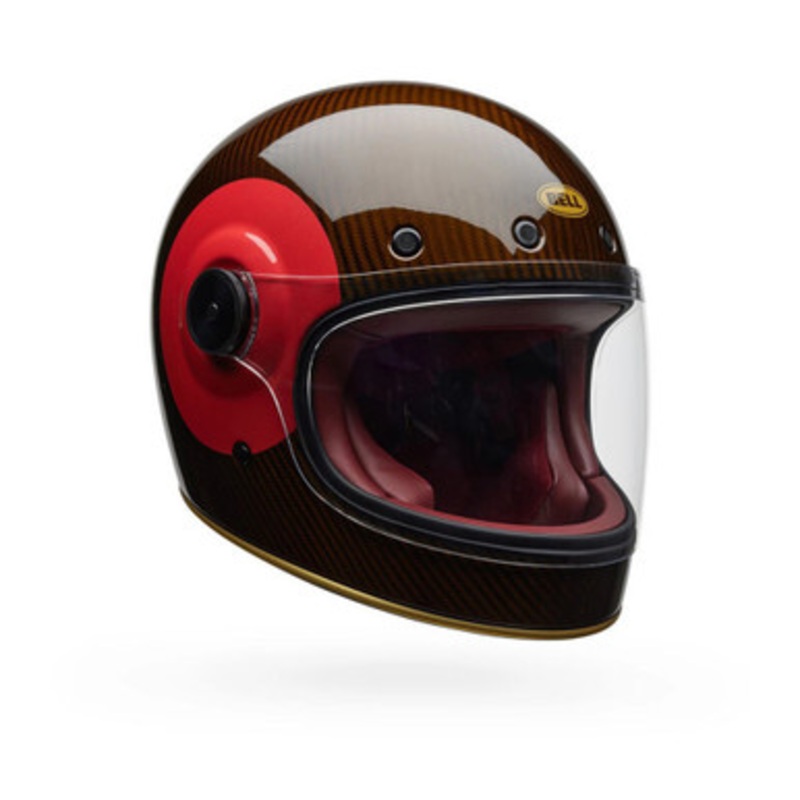 Bell Bullitt GT Carbon TT Gloss Helmet – Red/Gold