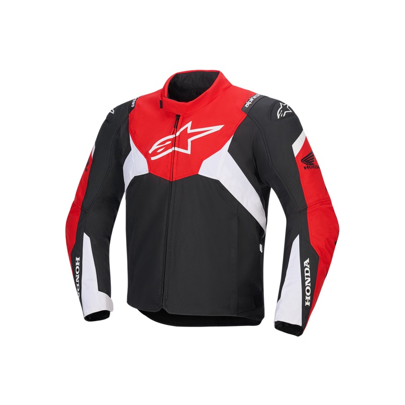 Honda T-Jaws V4 Wp Jacket|S|M|L|XL|2XL|3XL|4XL|Black/Bright Red/White