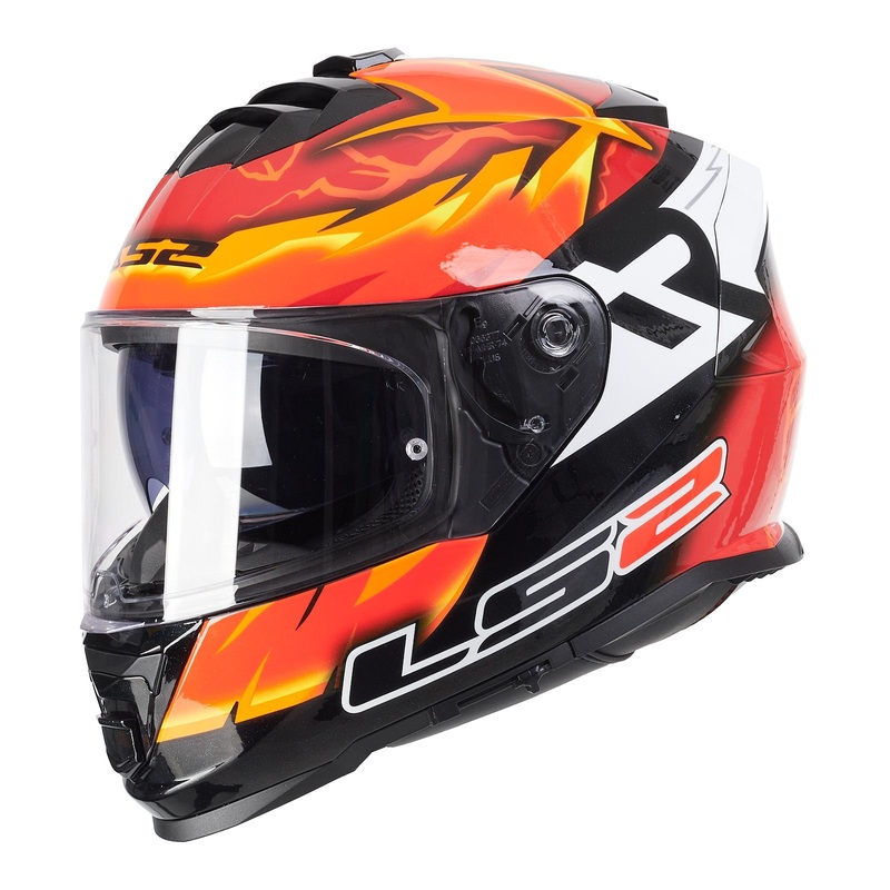 LS2 FF800 Storm – Rinaldi Replica Orange Road Helmet Size XS 54cm