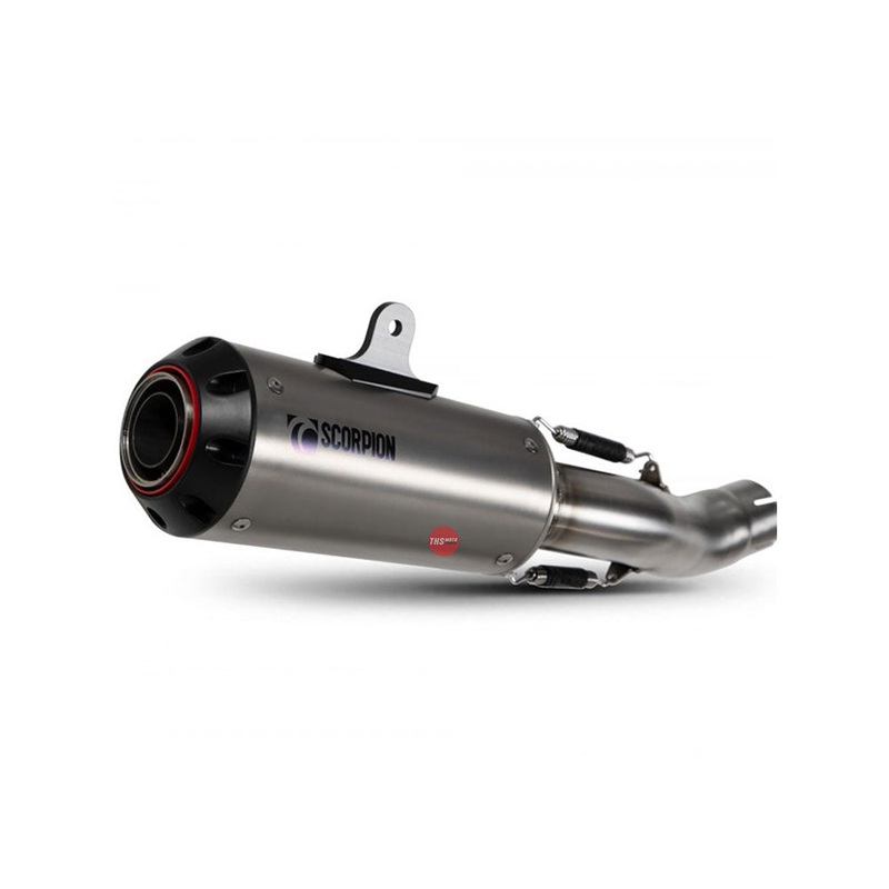 Scorpion Ninja ZX-25R Red Power Full System Titanium Sleeve 2020-2022