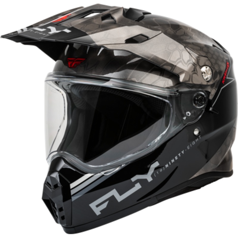 FLY RACING Trekker Kryptek Conceal Helmet – Black/Grey