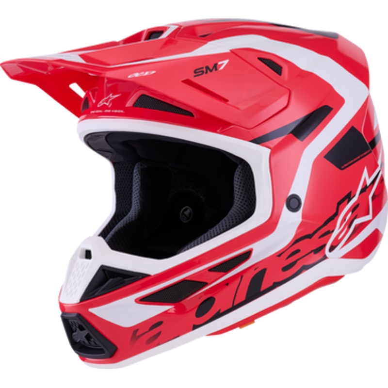 ALPINESTARS SM7 Deed Helmet – Red