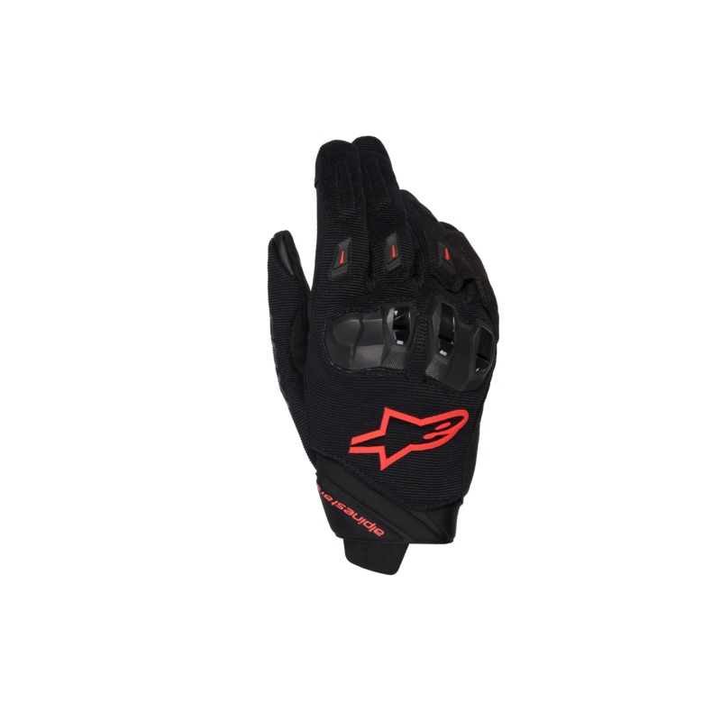 Sp X 1 Gloves|S|L|M|XL|2XL|3XL|Black/Red Fluo