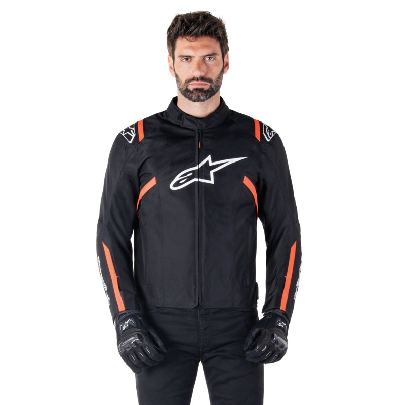 T-SPS V2 Waterproof Jacket|S|M|L|XL|2XL|3XL|4XL|Black/White/Red Fluo