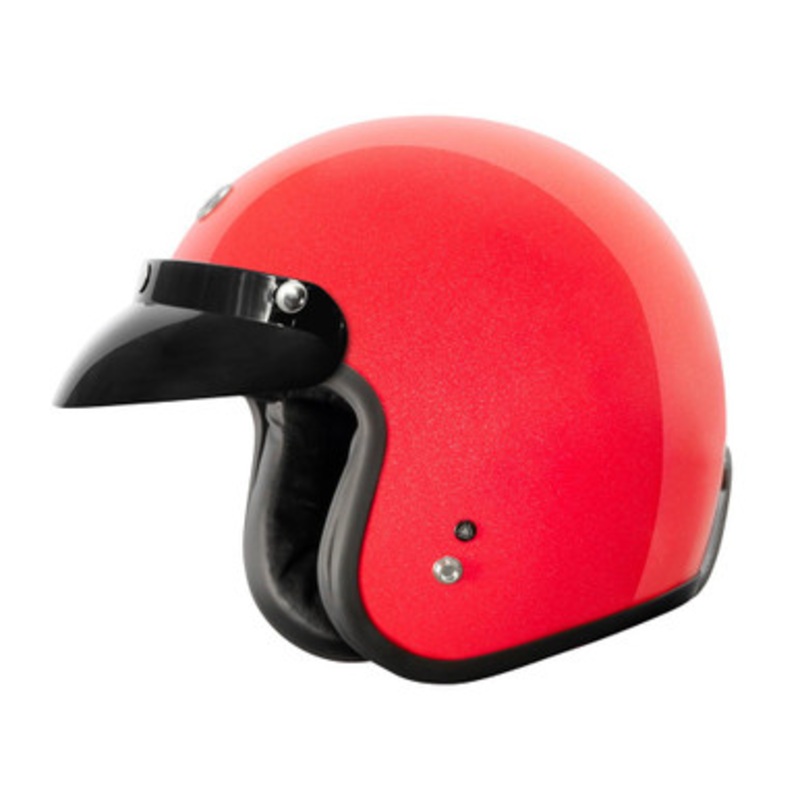 TORC Del Mar Metallic Red Helmet