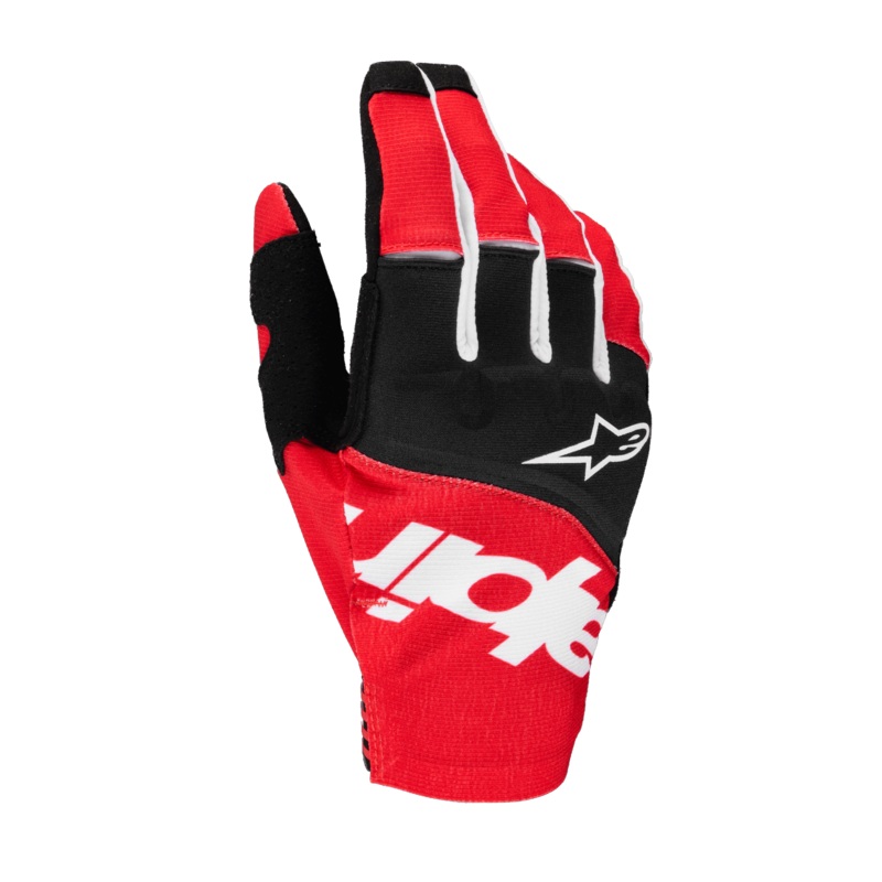 2026 Techstar Gloves|S|M|L|XL|2XL|Black/Bright Red