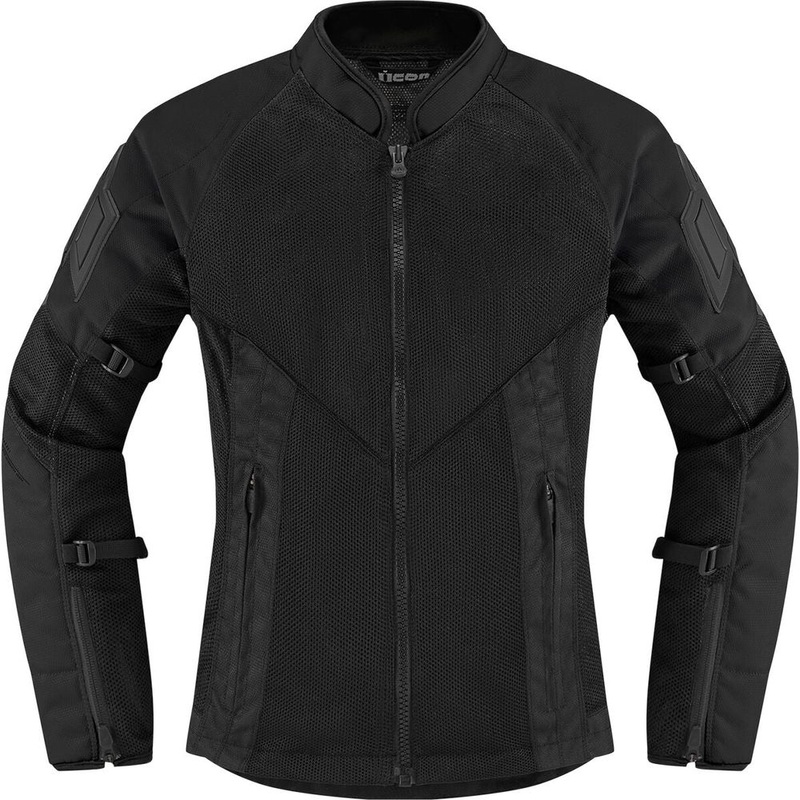 Icon Mesh AF Ladies CE Textile Jacket Black