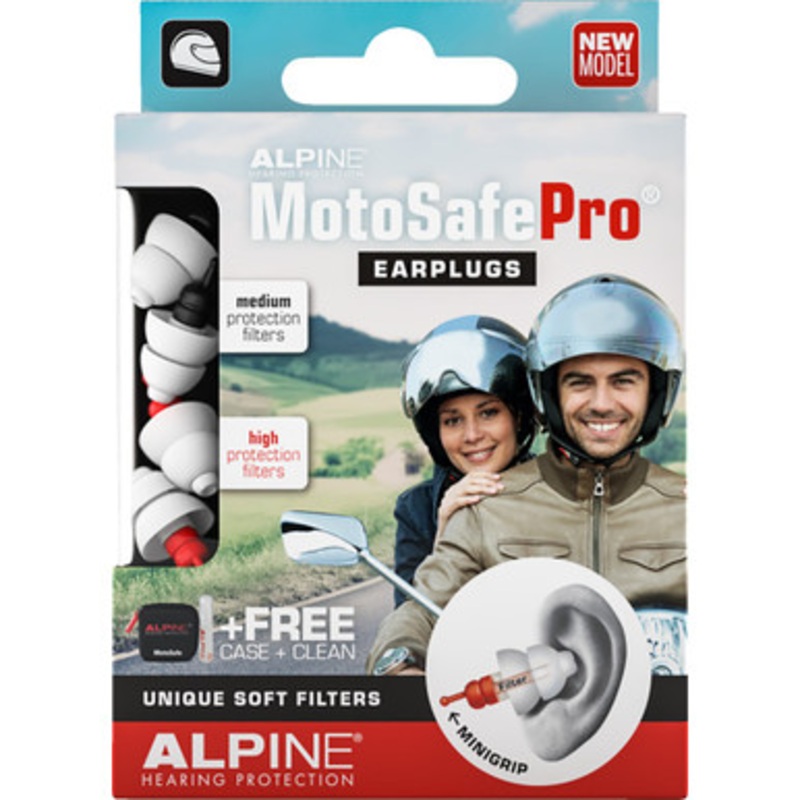 ALPINE HEARING PROTECTION MotoSafePro Earplugs