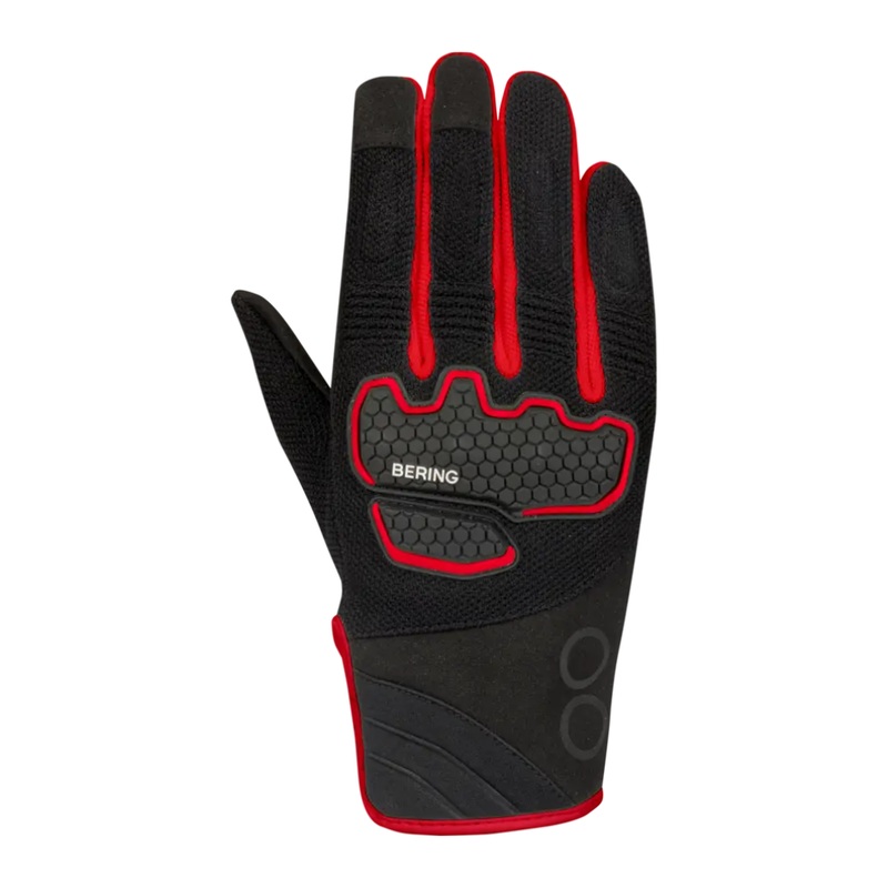 Bering Breeze Gloves – Black/Red