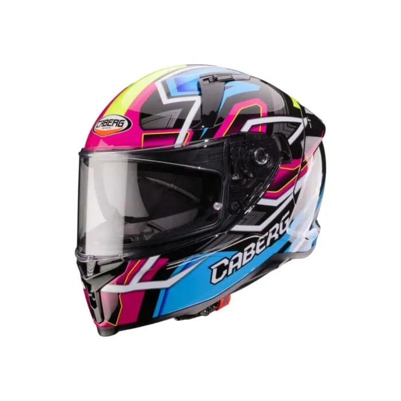 Caberg Avalon X Brama Black / Light Blue / Fluo Yellow / Fuchsia