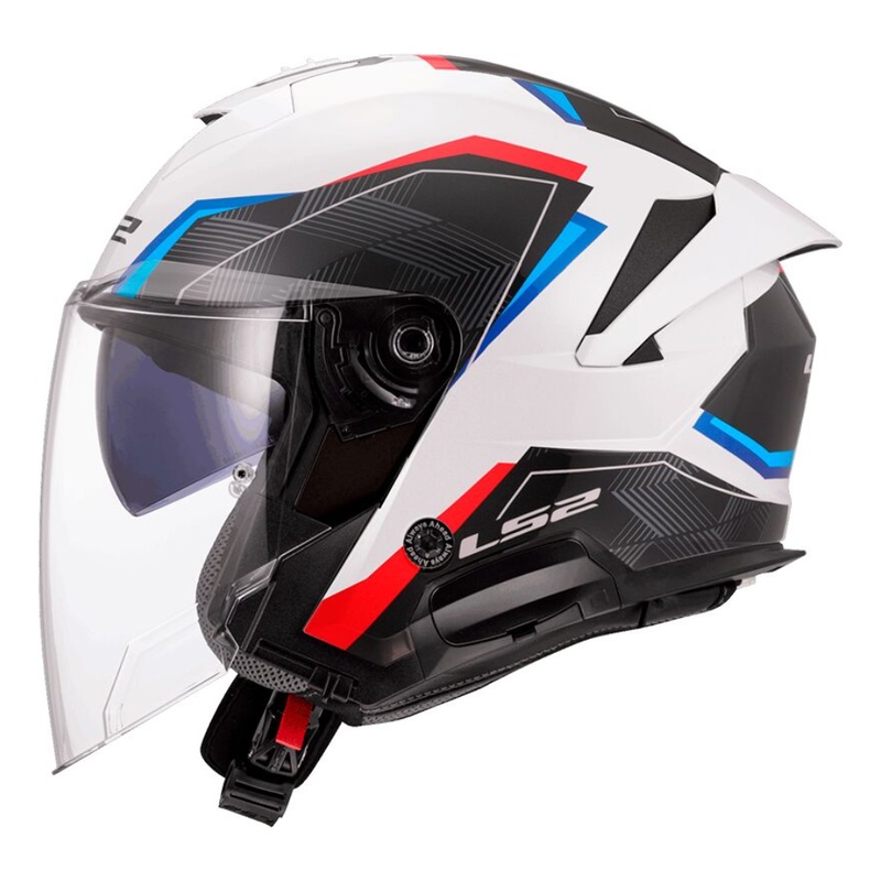 LS2 OF618 Verso 2 Air – White/Blue/Red