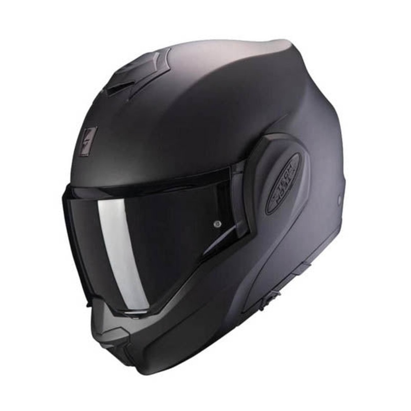 Scorpion EXO-TECH EVO SOLID Matt Black Road Helmet Size 2XL 63cm