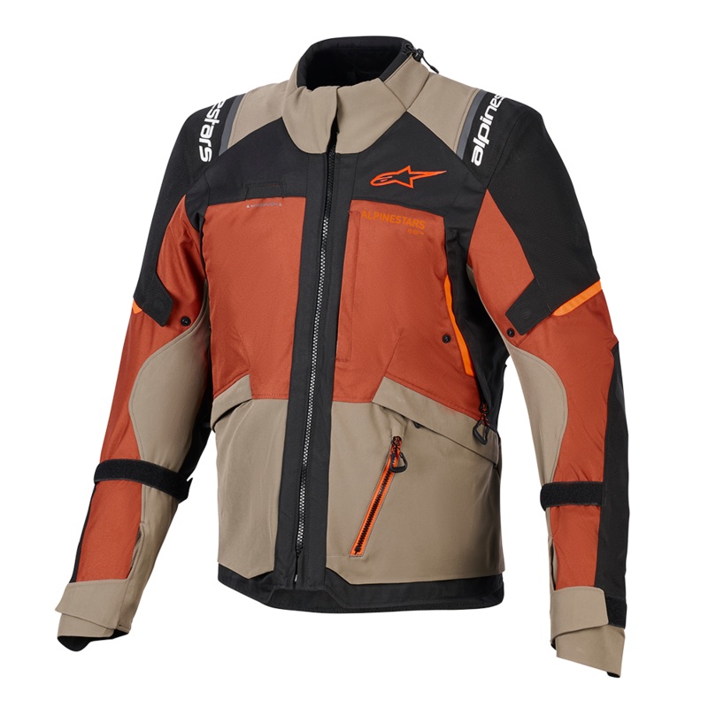 Alpinestars Andes V4 Drystar Jacket – Walnut/Rust/Black