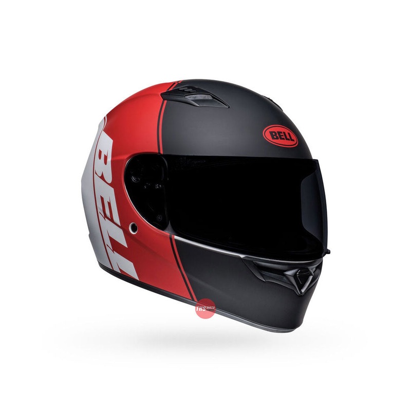 Bell QUALIFIER Ascent Matte Black/Red Road Helmet Size Medium 58cm