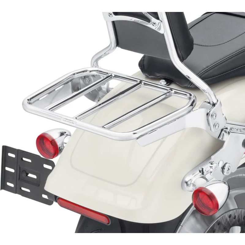 Harley-Davidson Sport Luggage Rack for Hold Fast Sissy Bar Uprights – Chrome
