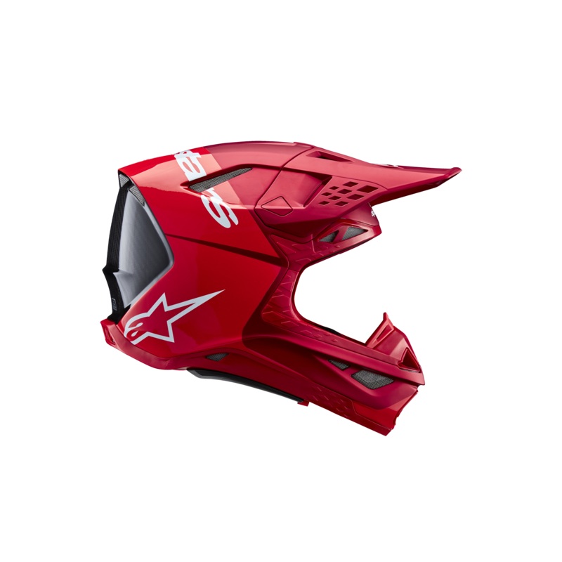 Supertech M10 Flood Helmet|XS|S|M|L|XL|2XL|Red Fluo/Red Matte & Glossy