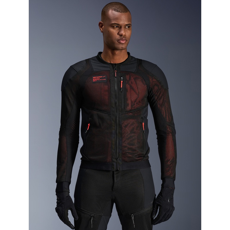 Troop-Air Pro Jacket|XS|S|M|L|XL|2XL|Black/Red Fluo