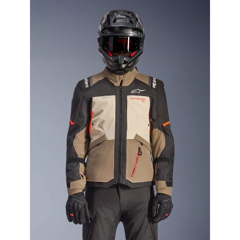 Andes V4 Drystar Jacket|S|M|L|XL|2XL|3XL|4XL|5XL|6XL|Walnut Mastic Black