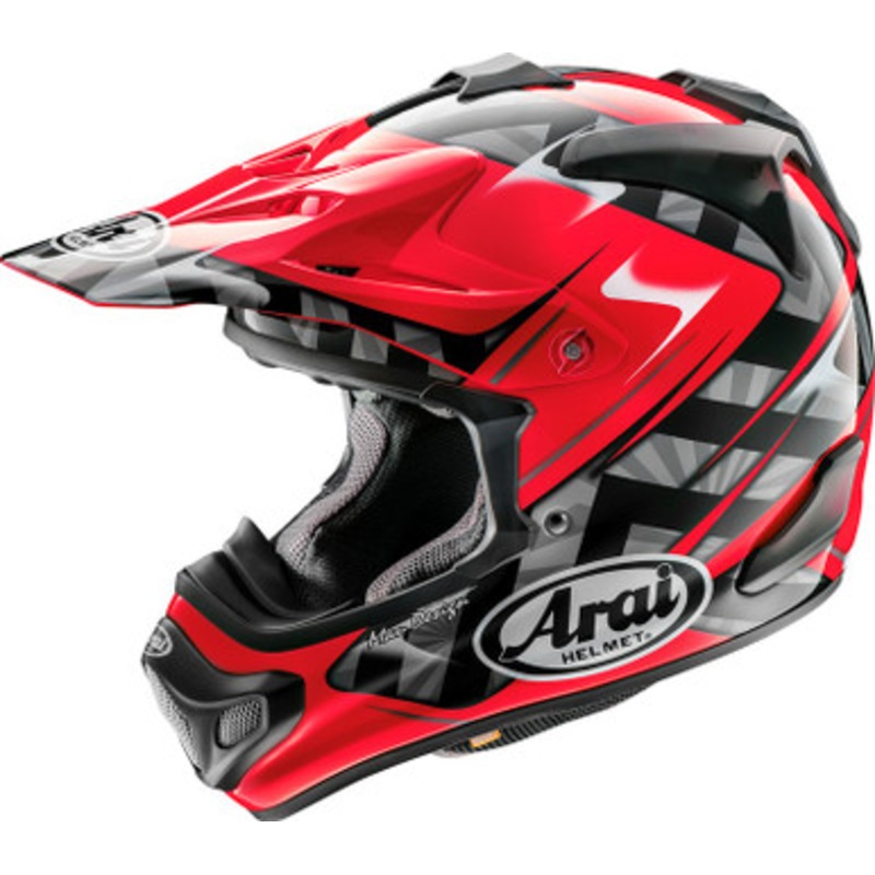 Arai VX-Pro4 Scoop Helmet – Red
