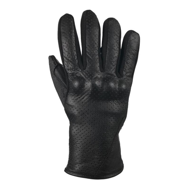 Bike It CGA Cruiser Gloves Air Leather Gloves – Black