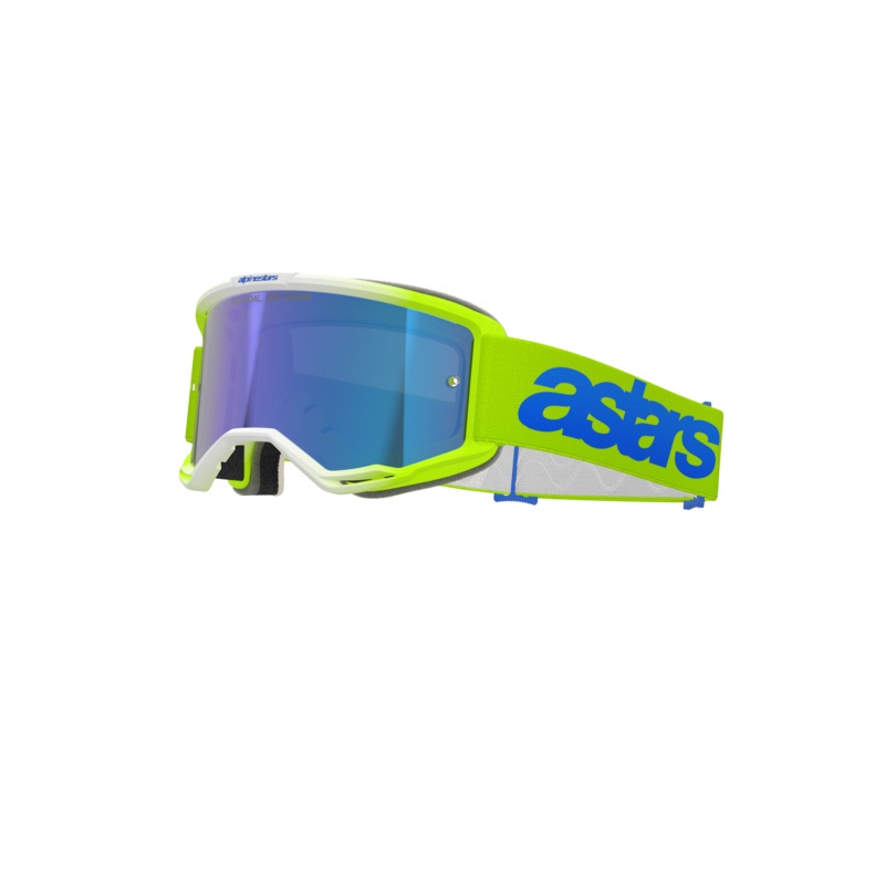 Vision 5 Blaze Goggles|Yellow Fluo/Blue