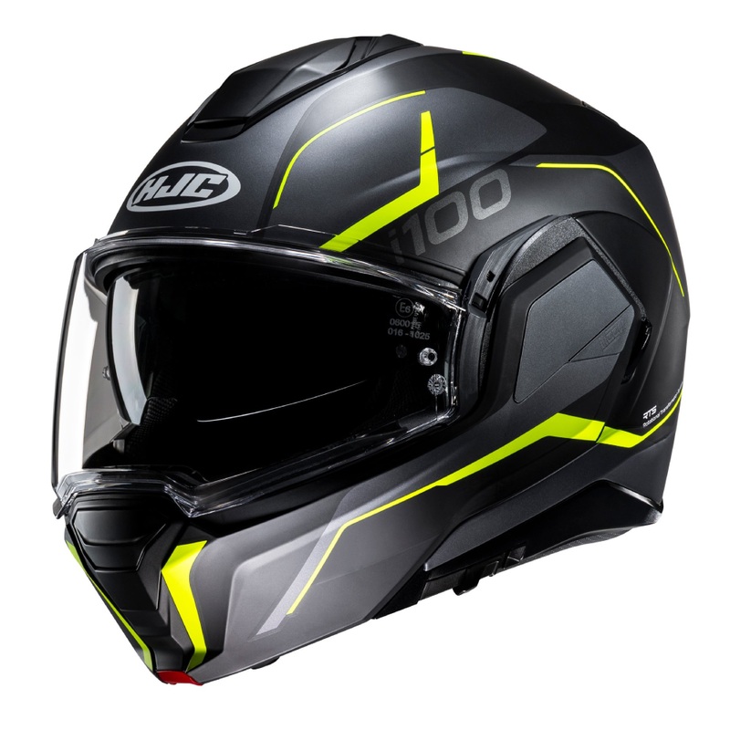 HJC I100 Lorix – Yellow | Motorcycle Helmets | Infinity Motorcycles