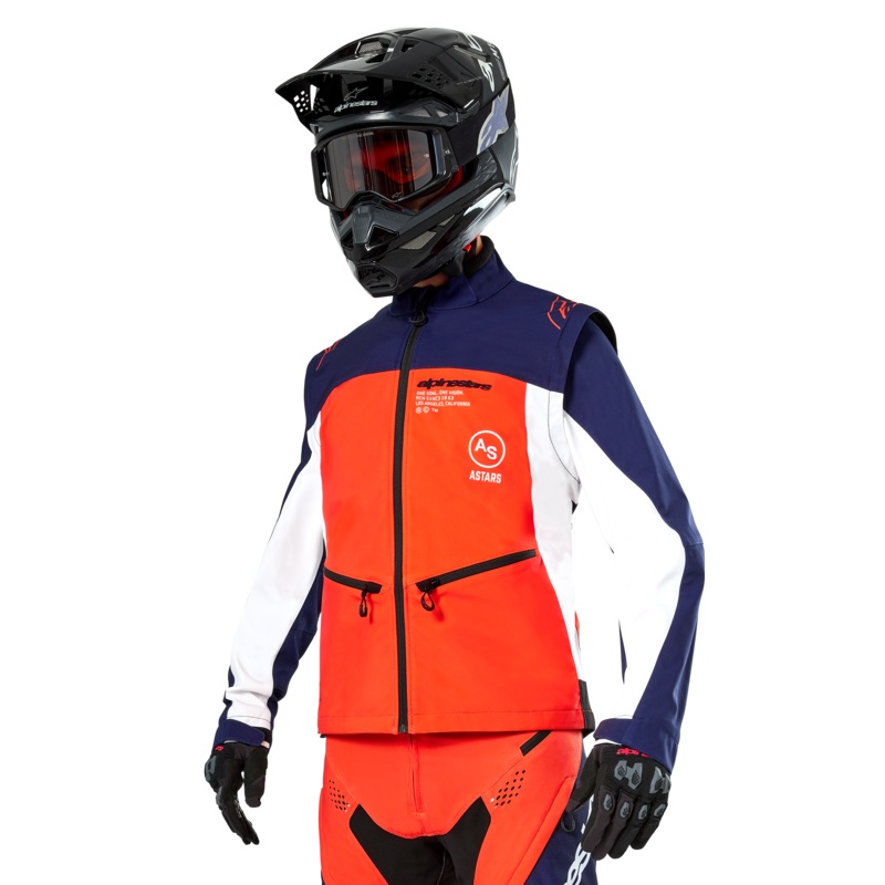 Lite-Dura Softshell Jacket|S|M|L|XL|2XL|3XL|Navy/Hot Orange/ White